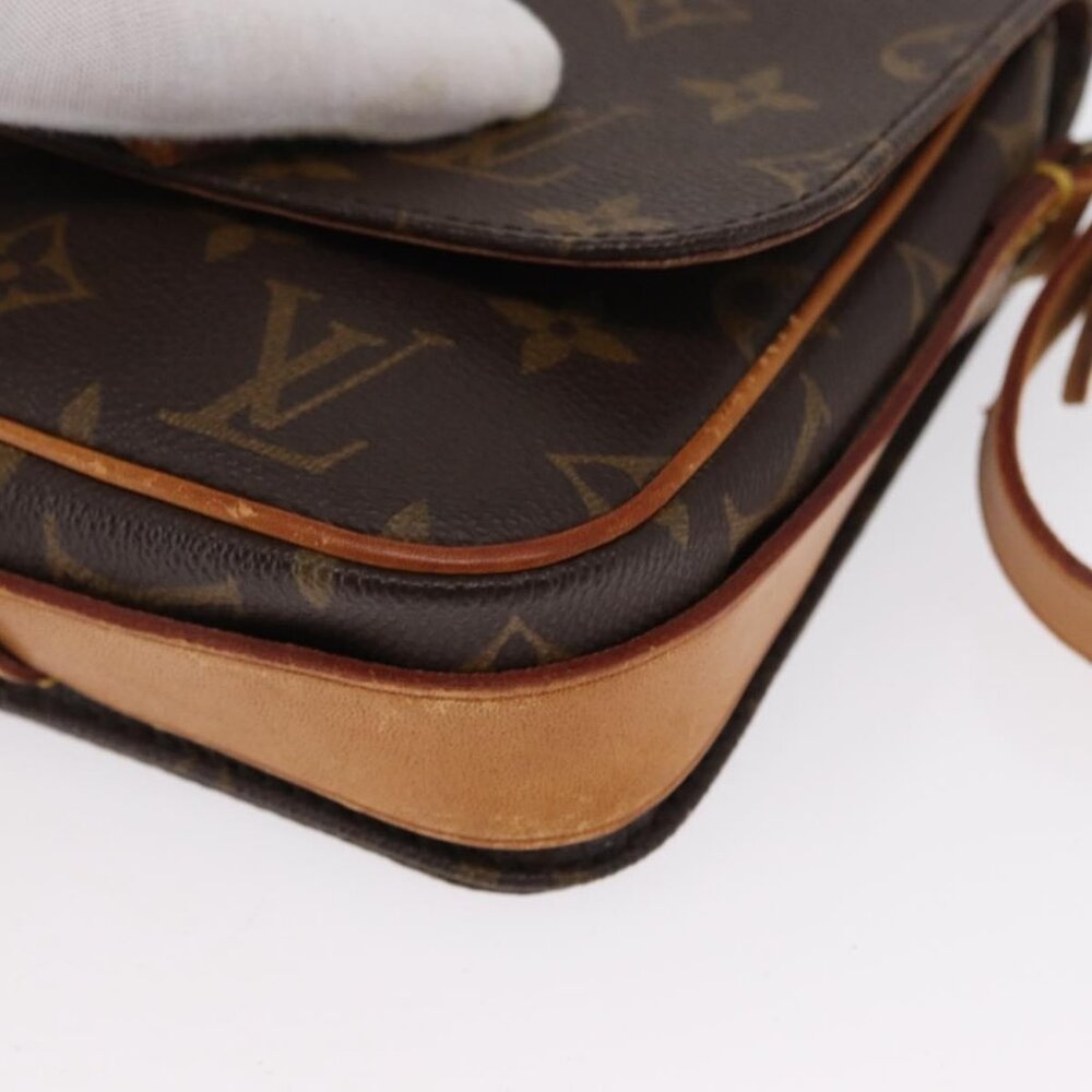 Authentic LOUIS VUITTON Monogram Cartouchiere PM Shoulder Bag M51254 LV - Picture 4 of 16